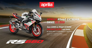 SAVE EXTREMA! APRILIA ON SALE