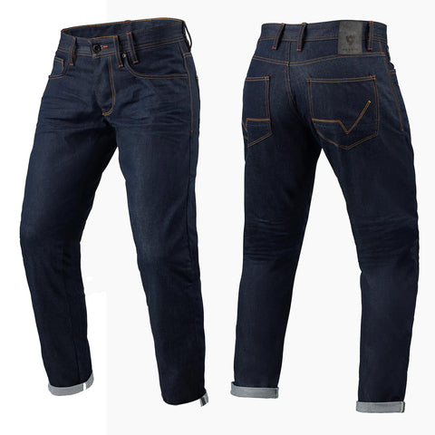 REV'IT! Jeans Lewis Selvedge TF Dark Blue