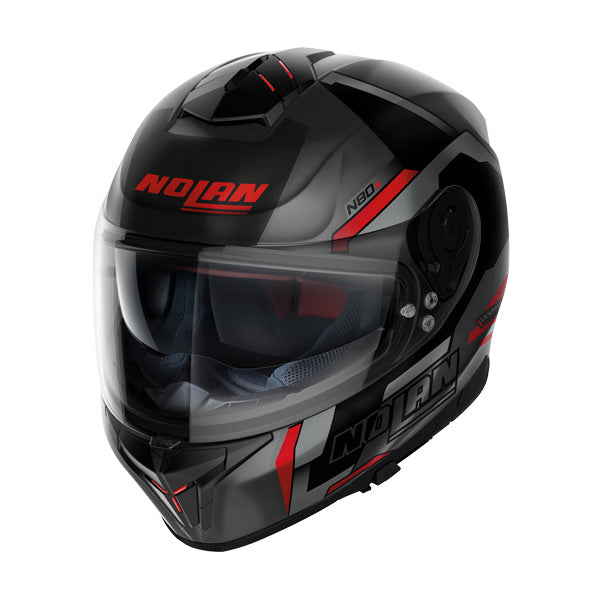 Nolan N80-8 Full Face Helmet - grey / red – Bayride Motorcycles