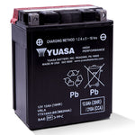 YUASA YTX14AHBSPK - comes with acid pack